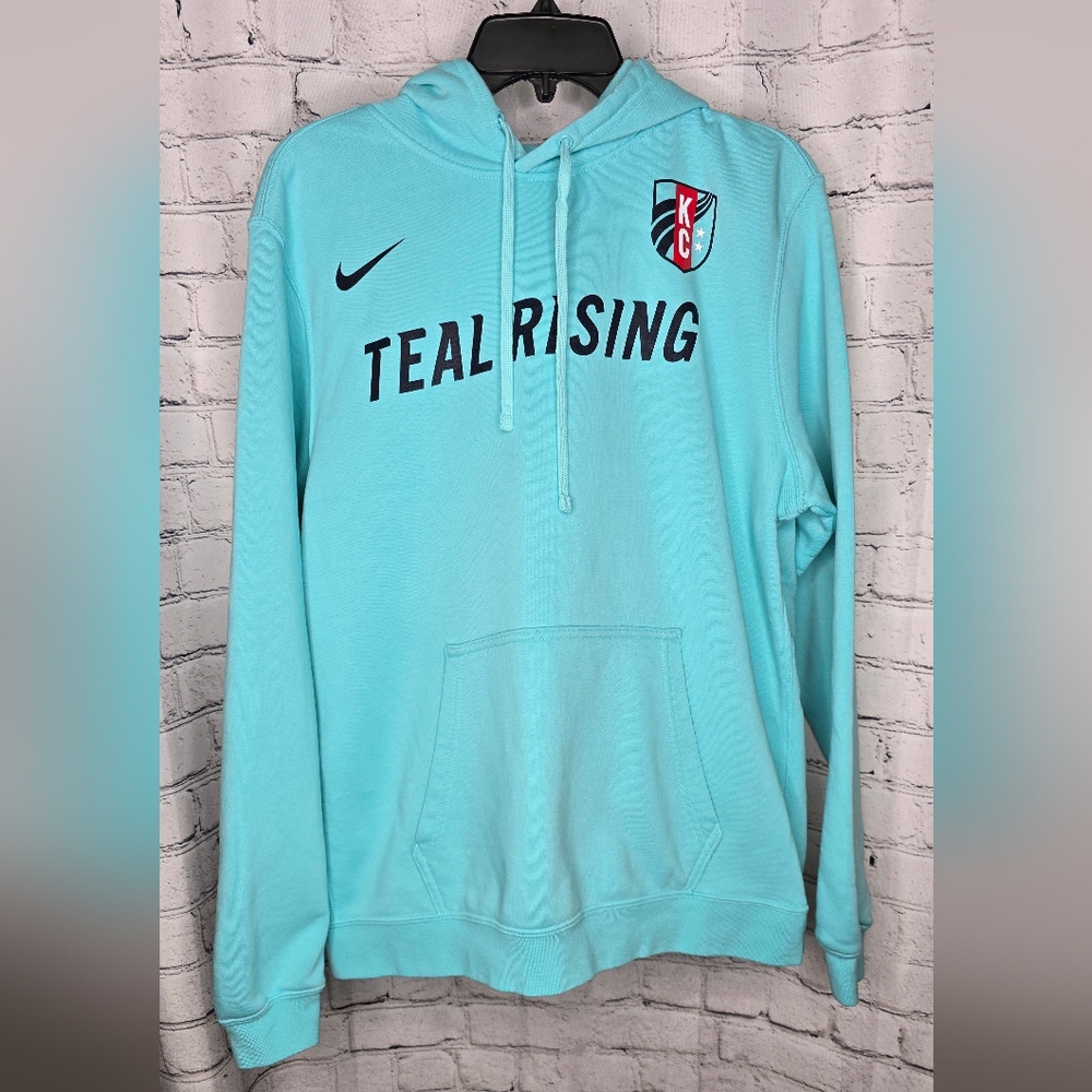 Nike Teal Rising Hoodie for‎ Men Size Medium